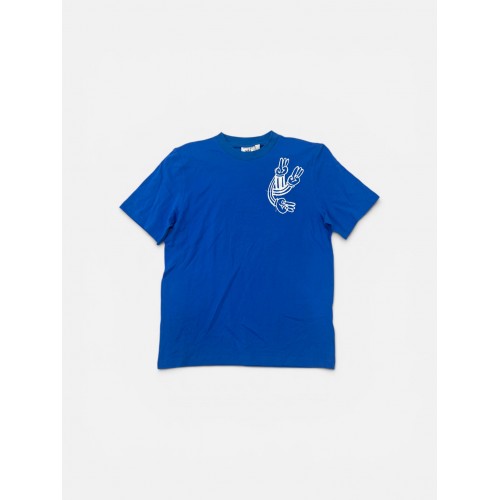 Adidas Originals Graphic Trefoil T-Shirt Μπλε